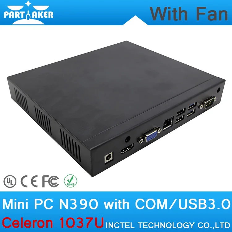 8G RAM Smallest Linux Desktop PC HDD Cheap Mini PC x86 with Intel ...