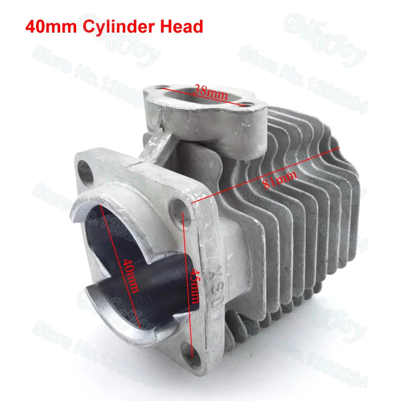 40mm Cylinder 10mm Piston Kit For 47cc 2 Stroke Mini Moto Dirt Pocket Bike ATV Quad Minimoto Go Kart Scooter Motorcycle