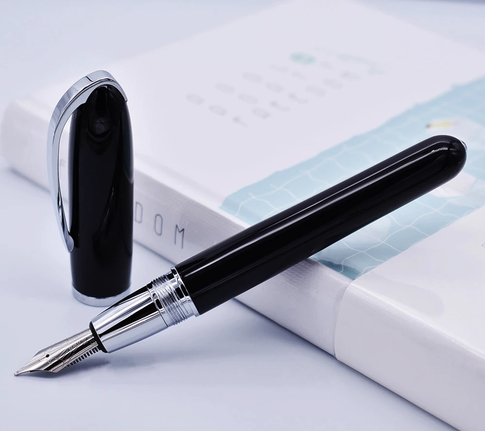 Duke Black Fountain Pen US Air Force One Presidential Plane Iridium