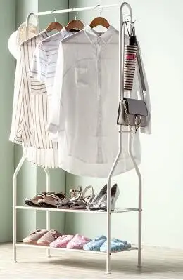Balcony iron art racks. Metal folding hangers. Balcony multi-function creative leisure table..
