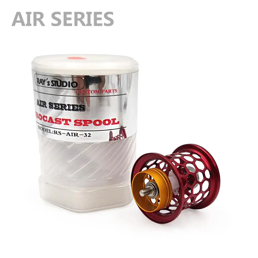 

DIY Shallow Spool For Daiwa Air All Series & Models Baitcasting Fishing Reel Custom Honeycomb Micro Casting Reel Spool