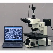 AmScope microscope-50X-2500X Brightfield / Darkfield (BF/DF) Polarizing Metallurgical Microscope
