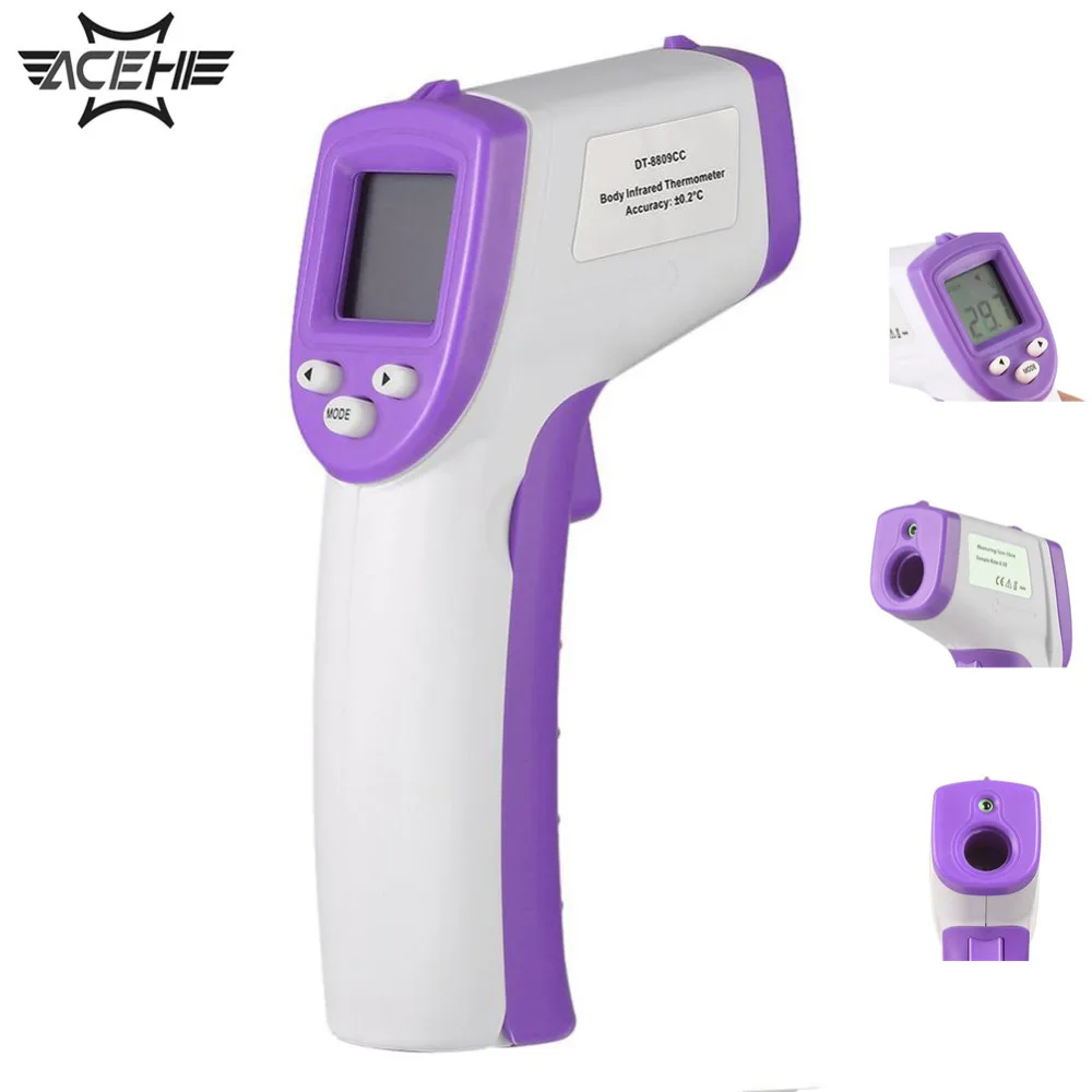 Child Adult Forehead Thermometer Body Temperature Gun Fever Measure Meter Infrared IR Non