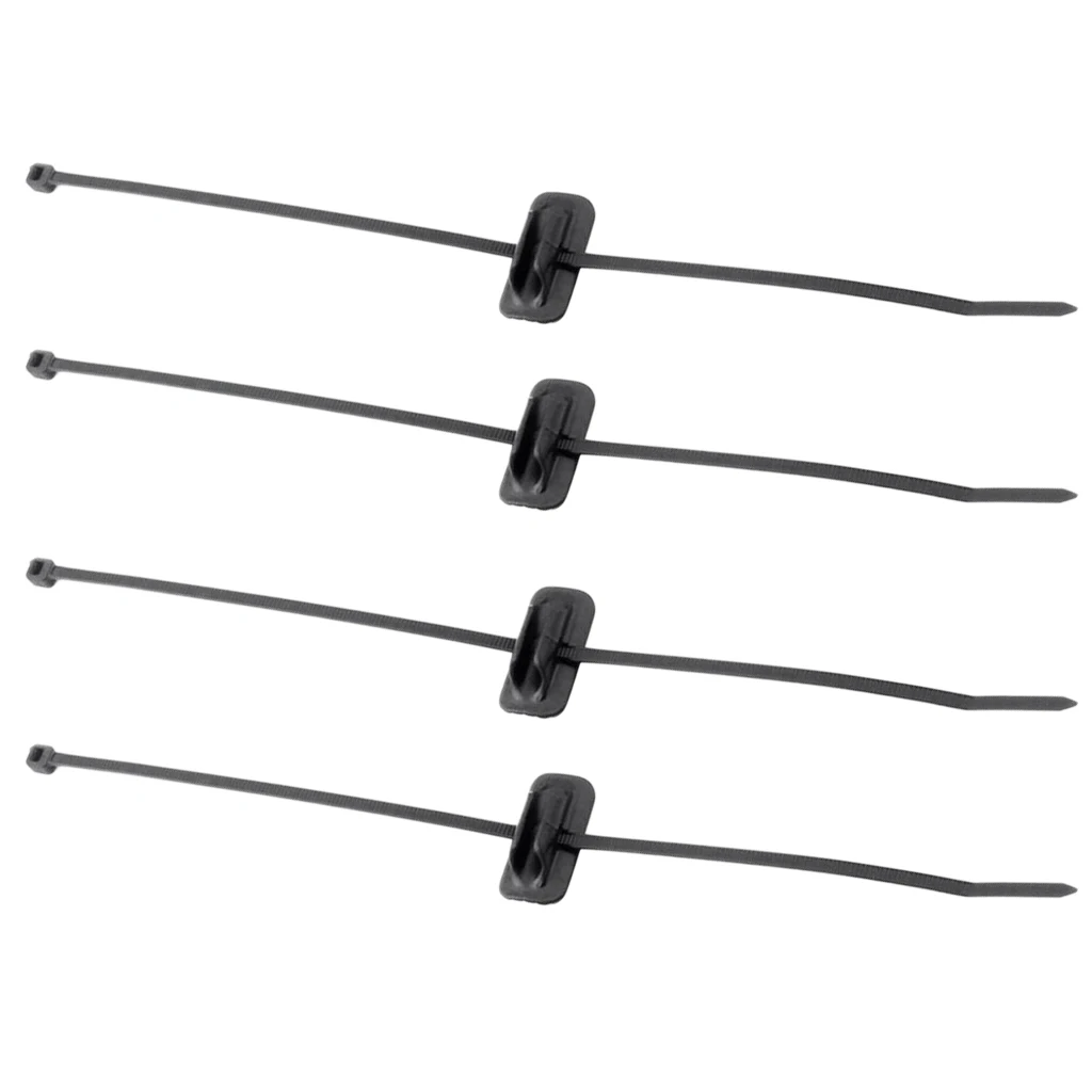 4pcs Cable Holder Bike Housing MTB Fitting Lines Guide Clip Clamp Zip Ties Tidy Brake Gear Accessory