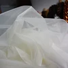 100cm*114cm Plain Pure Silk Organza Fabric Gauze Tecido For Wedding ► Photo 3/6