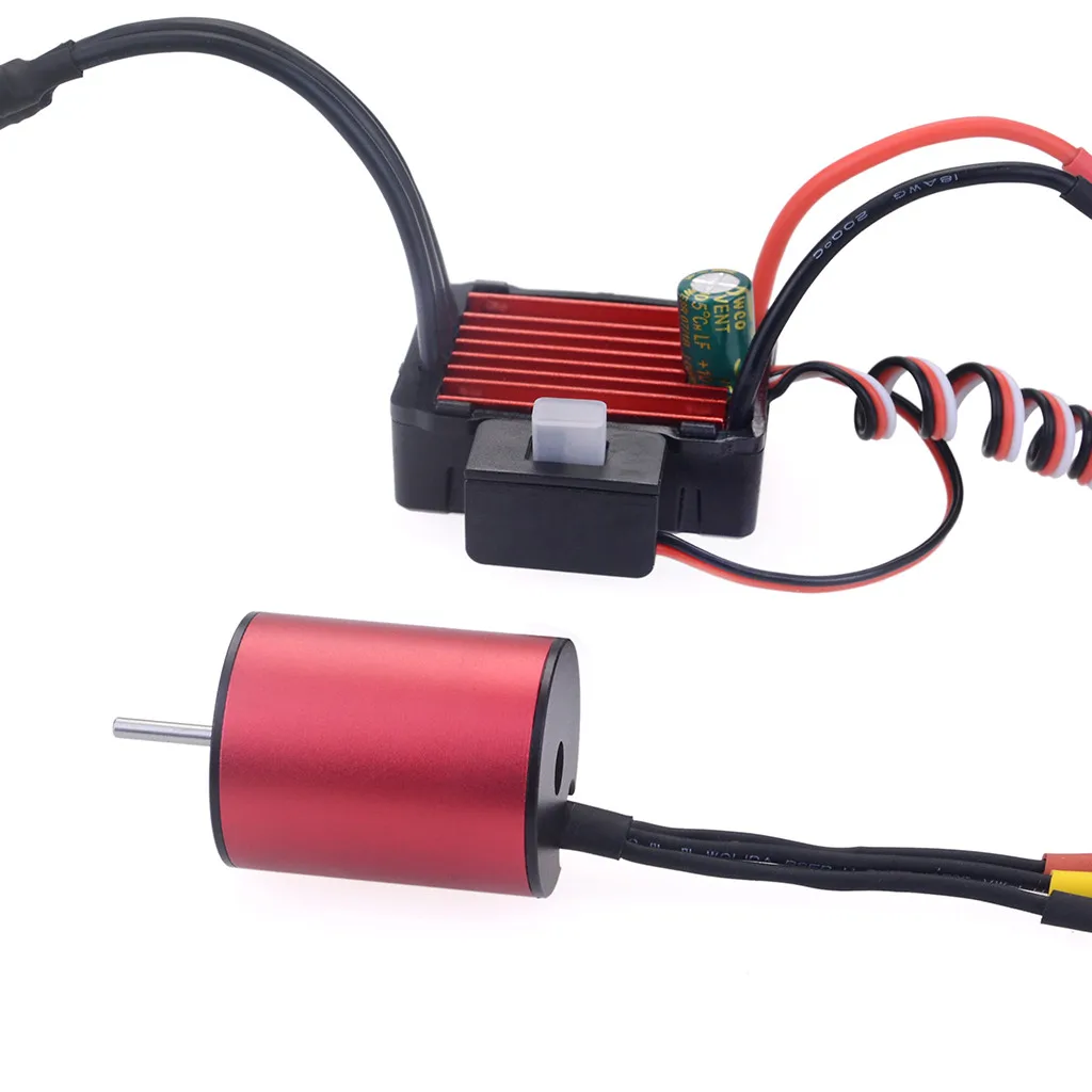 

Waterproof 2430 5800KV Brushless Motor + 25A ESC Set for 1/18 1/16 RC Car FOR high-torque motor CAR A611