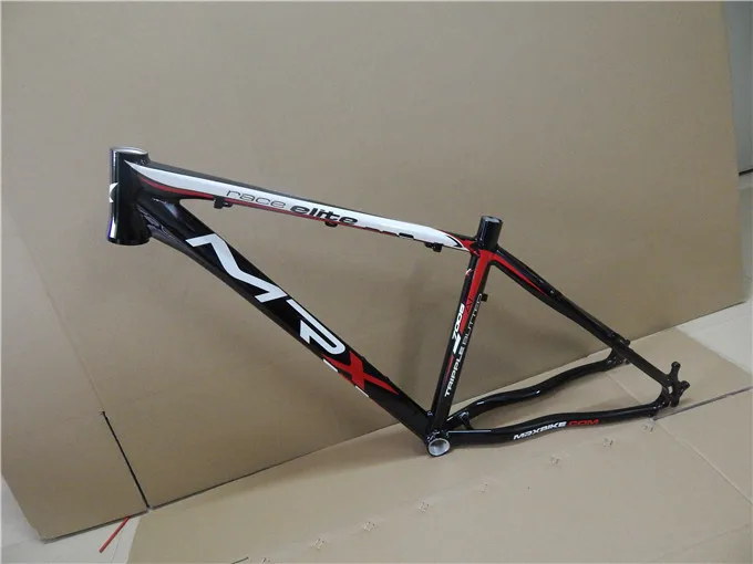 1590g Weight MEKE 17" Black Aluminum Alloy Mountain Bike Frame for 26