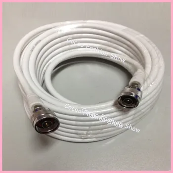 

ZQTMAX 5m N male connector RG6 Coaxial Cable for signal booster and amplifier / cable TV line / repeater antenna
