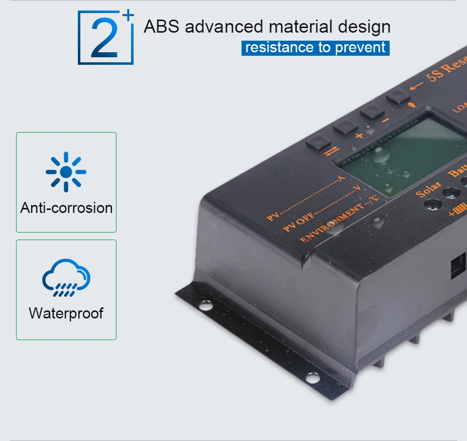 MPPT T20 Солнечный контроллер 20A 12Vdc 24Vdc солнечная панель Батарея регулятор заряда USB 5 в ЖК-дисплей контроллер