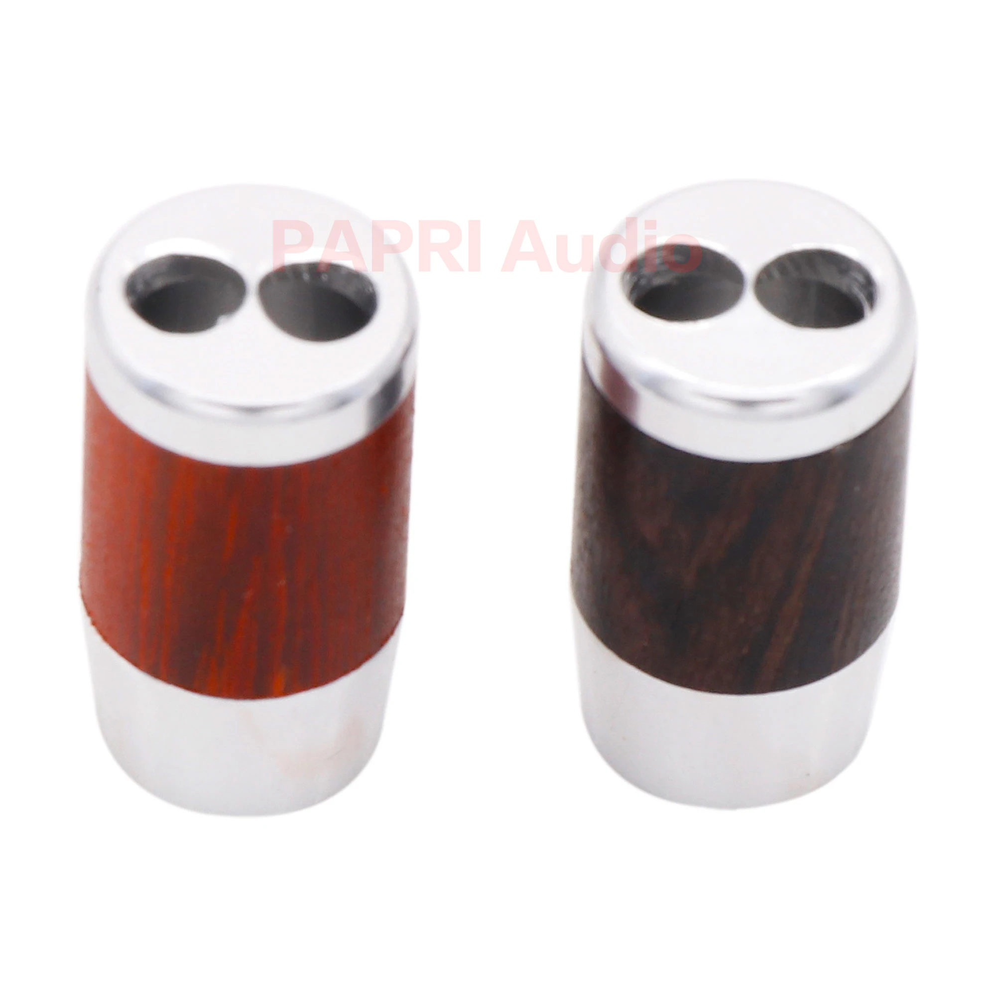 PAPRI Newest 1PCS Adapter Slider For DIY Upgrade Headphone Cable Splitter One HiFi Sandalwood Cable Pants
