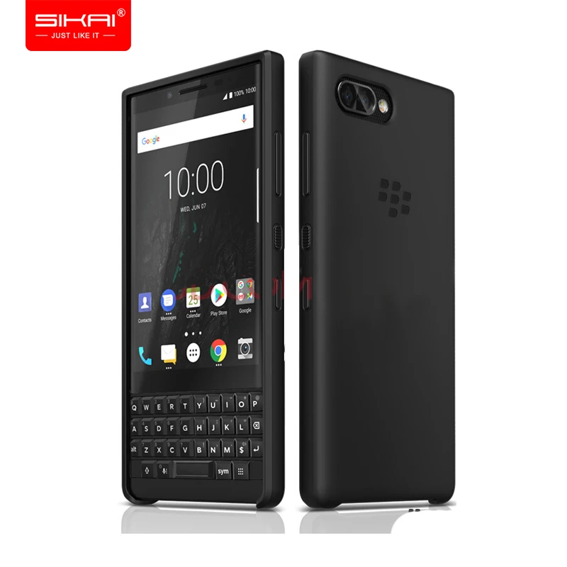 

Original Genuine Leather Case for Blackberry KEY2 Business Flip Bag& Silicone TPU Soft Back Cover for Blackberry Key 2 Brand New