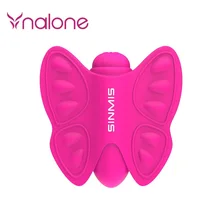 Pink Silcone Sex Products 20 Speed Butterfly Dildo Vibrating Vibrator Strapon on Sex Toy for Women 100% waterproof vibrator sex