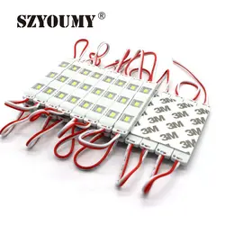 SZYOUMY Водонепроницаемый IP66 SMD 5630 инъекции светодио дный модуль с объективом DC 12 В высокое Яркость 2 года гарантии объемных букв