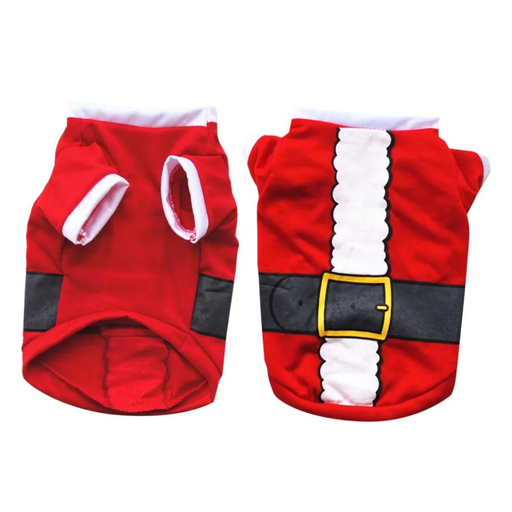 

Cute XS/S/M/L Pet Dog Clothes Christmas Costume Cartoon Clothes For Puppy Cloth Costume Dress Xmas apparel for Kitty Dogs