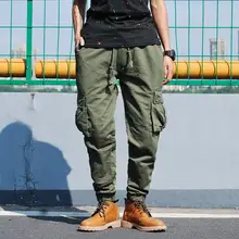 Брюки-карго модные повседневные рабочие мужские военные тактические армейские брюки эластичные Брендовые брюки для бега спортивные штаны размера плюс 38 40