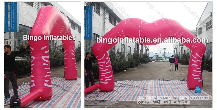 BG-A0673-Lips-arch-bingoinflatables_03