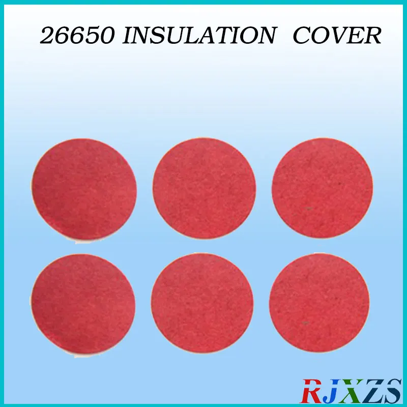 

10pcs/alot 26650 insulating cover battery protection cover red cover