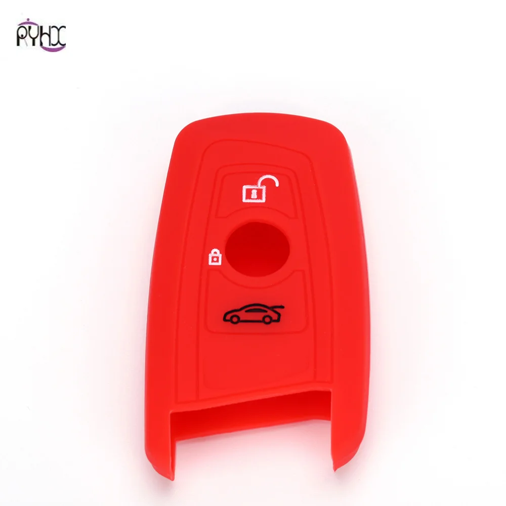 Fashionable Silicone car key cover holder case Car accessories For 1 3 5 7 Series F30 F31 F34 F10 F07 X1 X3 X4 X5 X6 | Автомобили и