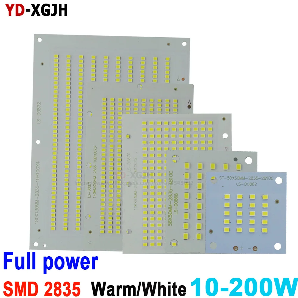 400 watt led flood light 5PCS/Lot 10W 20W 30W 50W 100W 150W 200W 100% Full power new production SMD 2835 Led PCB board for lighting source led floodlight color changing flood lights