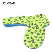 Детские ортопедические стельки для обуви поддержка свода стопы ортопедические подушки коррекция уход за здоровьем ног стелька XD-065