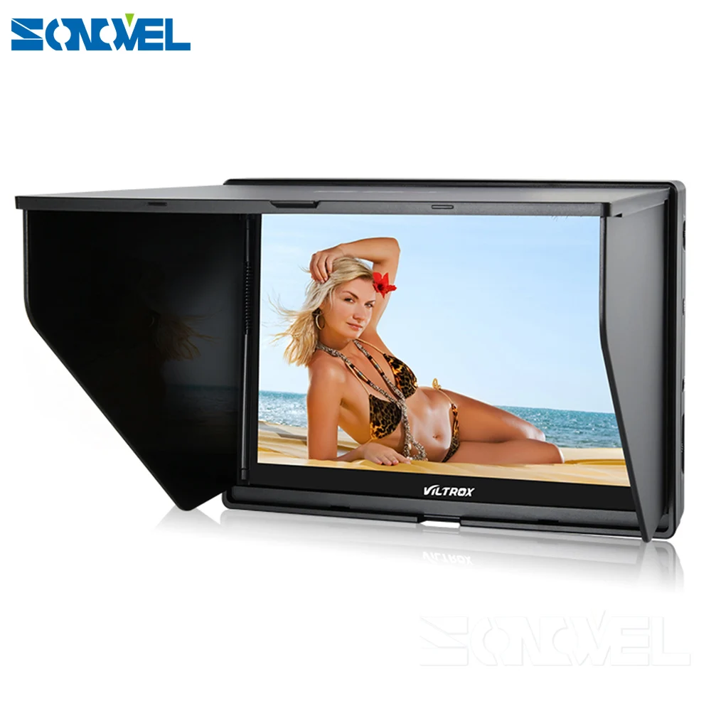  Viltrox DC-90 Clip-on 8.9''inch 4K IPS HD LCD Camera Video Monitor Display HDMI AV Input for Canon 