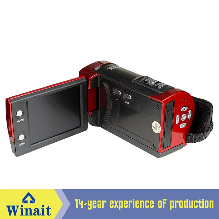 Winait HD 720 P цифровая видеокамера с захвата лица 270 градусов Поворот экрана