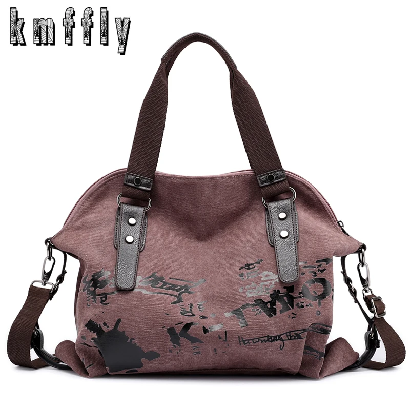 Tanie Płótno kobiet torba na co dzień kobiety Messenger torby moda Graffiti projektant kobiet torby Crossbody wysokiej jakości damskie torebki na ramię