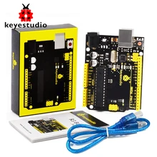 Keyestudio UNOR3 ATmega328P макетная плата+ USB кабель для Arduino