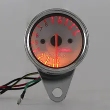 Светодиодный Тахометр с подсветкой для мотоцикла Honda Shadow Spirit Aero CB400 VT750 VT1100/Suzuki Intruder volusion VL 700 750 800