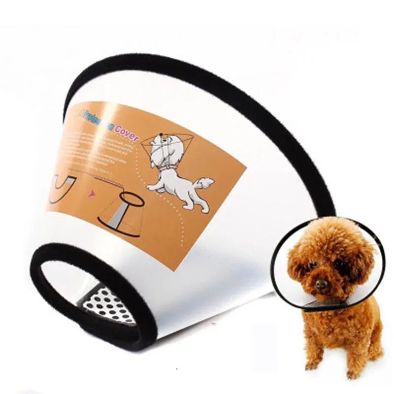 

OUYXR dog collar pet the cone of shame cat ring to prevent biting and Prevent pets from licking wounds