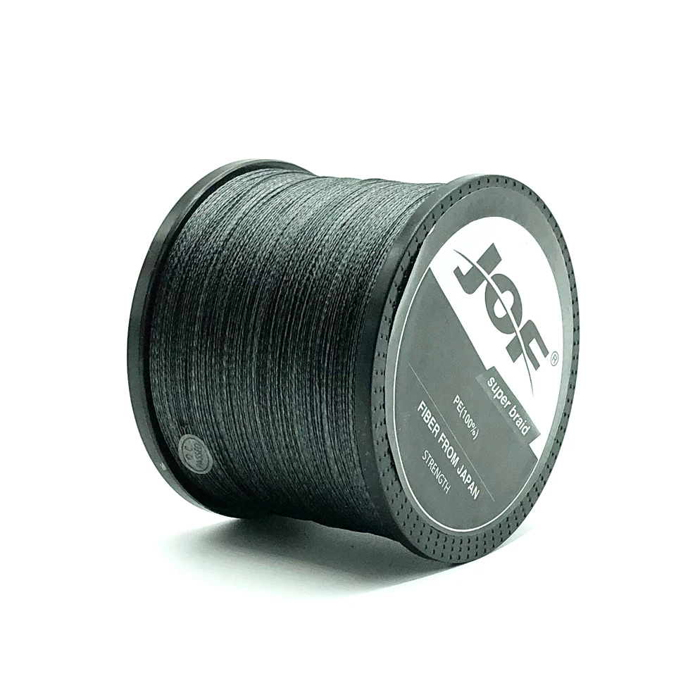 4 Strands super strong 500m 1000M PE Braided Fishing Line 18-80lb Saltwater Weave Carp Fishing Cord Pesca Wire boat rock fishing - Цвет: 1000m Black
