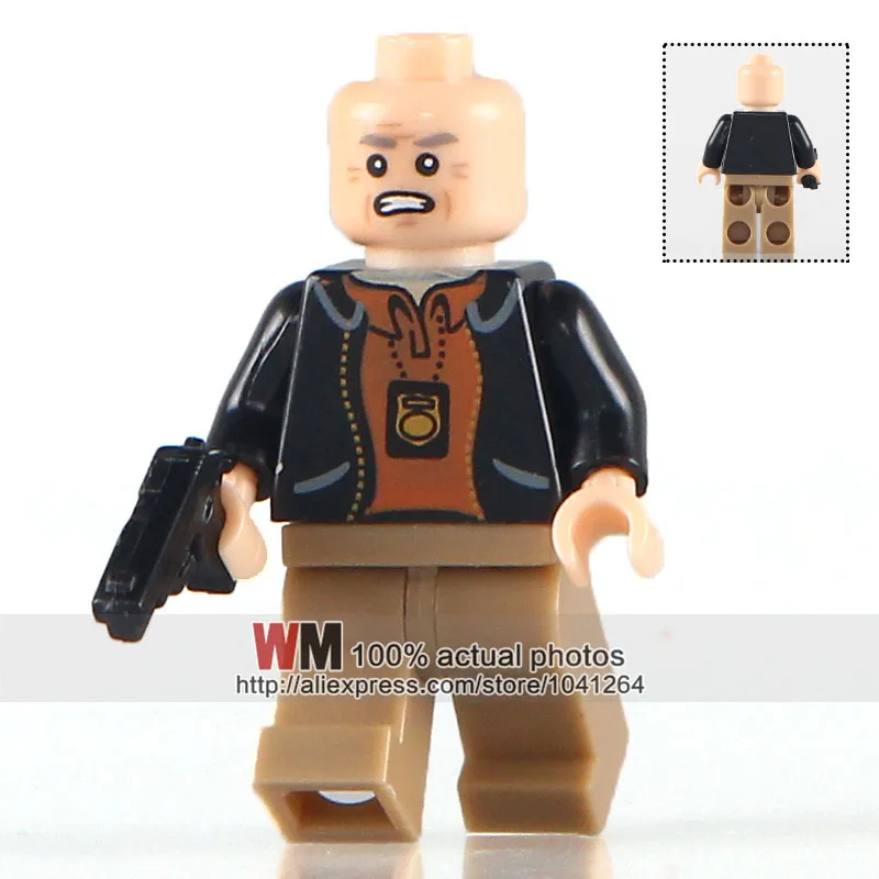 

WM Single Sale Breaking Bad KL064 Hank Schrader Super Hero Action Blocks Bricks Kids DIY Toys Hobbies Gift KL9009