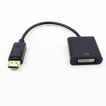 

dhl or fedex 200pcs DP to DVI Adapter DisplayPort Display Port to DVI Cable Adapter Converter Male to Female 1080P