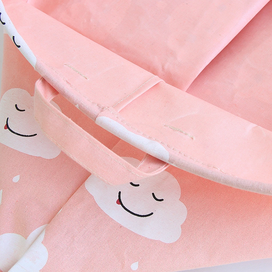 005MICCK Simple Waterproof Laundry Baskets Kids Toy Creative Storage Basket Home Decoration Driety Clothes Sundries Organizer Box