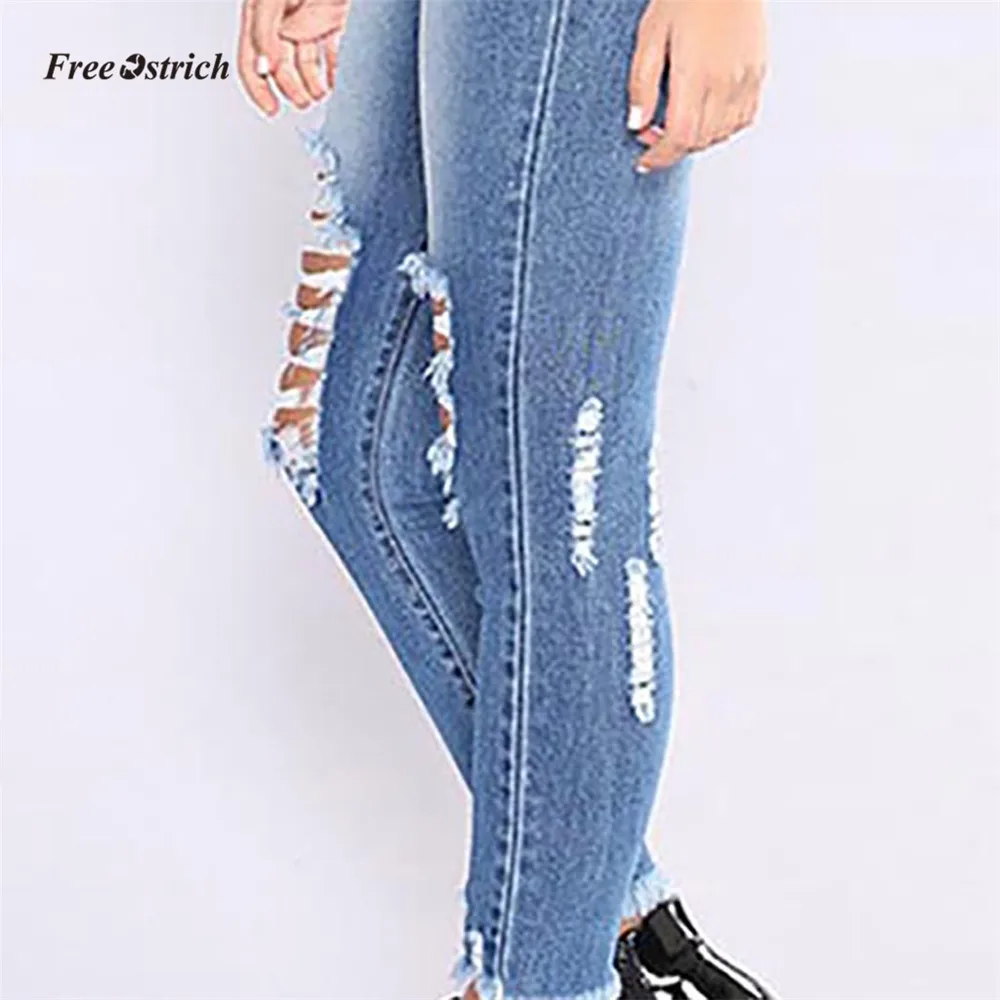 Страусиная одежда, женские джинсы, модные женские Стрейчевые джинсы, женские Стрейчевые узкие сексуальные узкие брюки с низкой талией, женские джинсы