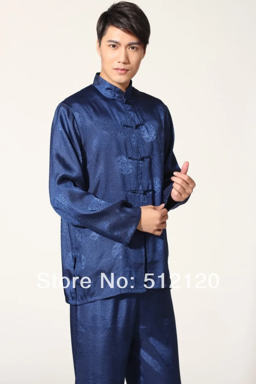 Костюм мужской из куртки и брюк в стиле кунг фу|kungfu clothing|tai chichi kung |
