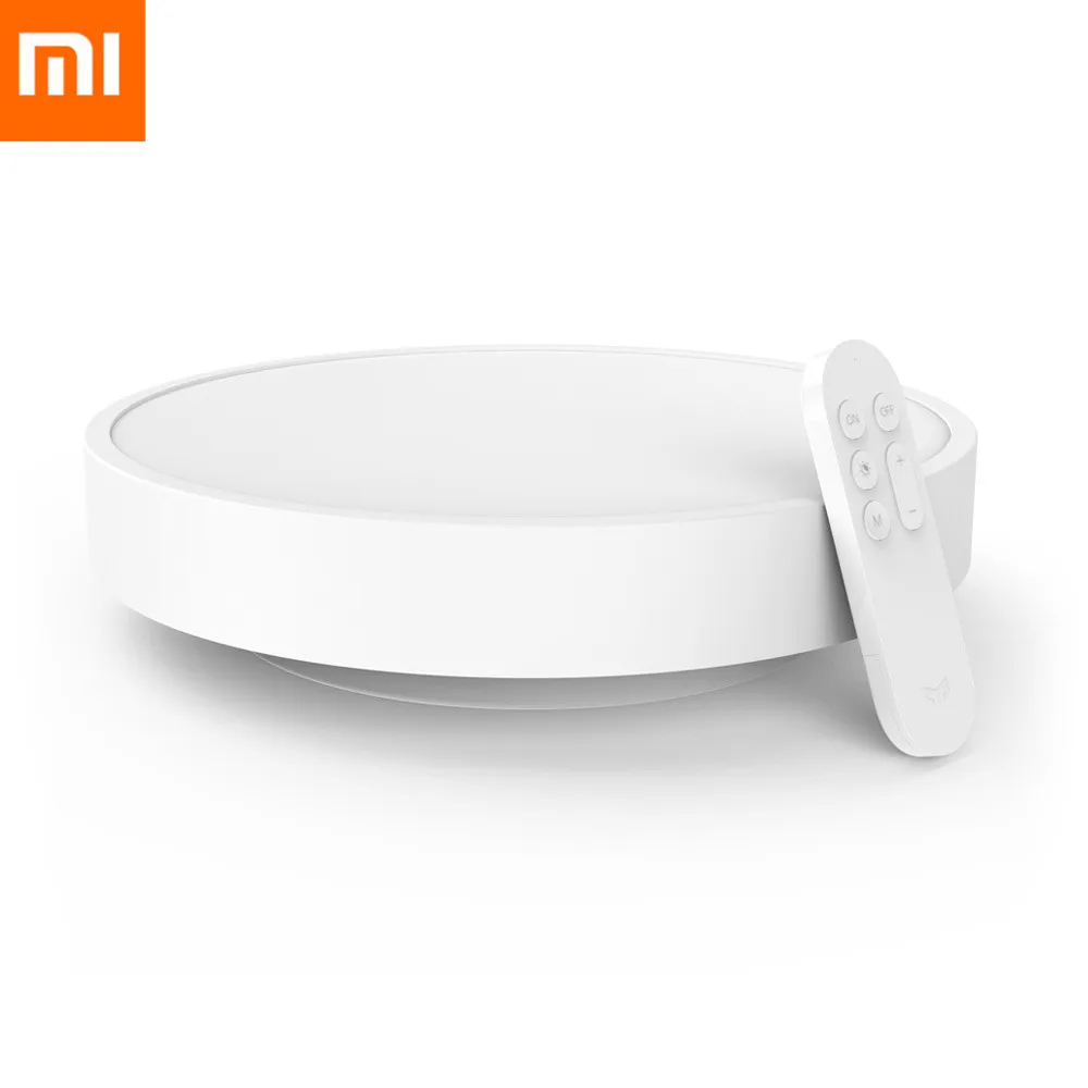Xiaomi Yeelight Intelligent LED Ceiling Lamp Remote Control Dust Resistance Wireless Dimming Support Google Home 320 28W AC 220V | Лампы и