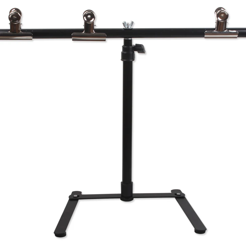 Photography Small 68*68cm PVC Backdrop Background Support Stand System Metal with 3 clamps