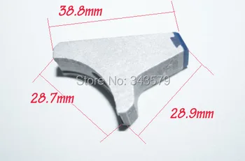 

Komori machine gripper pad,Urethane,komori replacement parts,38.8*28.9*28.7mm