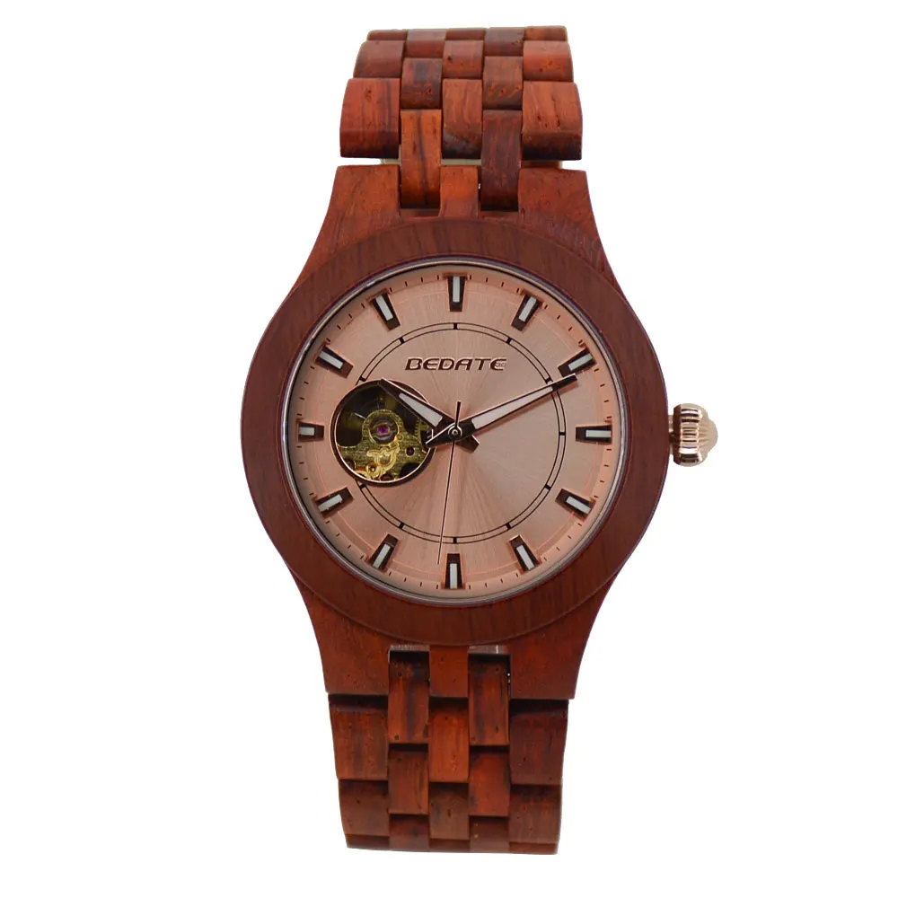 BEWELL WOODEN WATCH