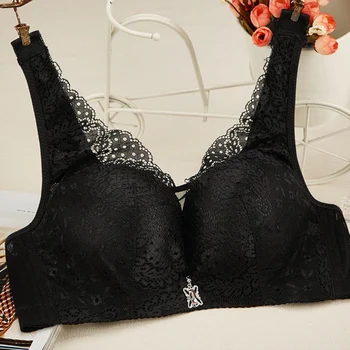 

Lace Bra Sexy Women's Lace Underwire Push Up Bra Lingerie Women Brassiere Big Size Bras