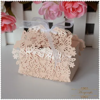 

Laser cut birthday giveaways indian wedding gifts butterfly boxes for guests