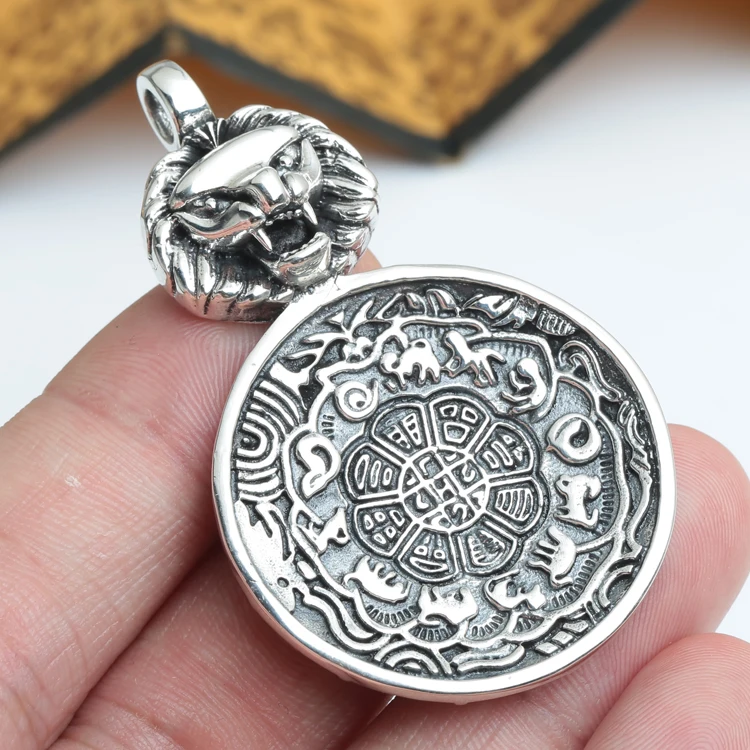 buddhist symbol pendant