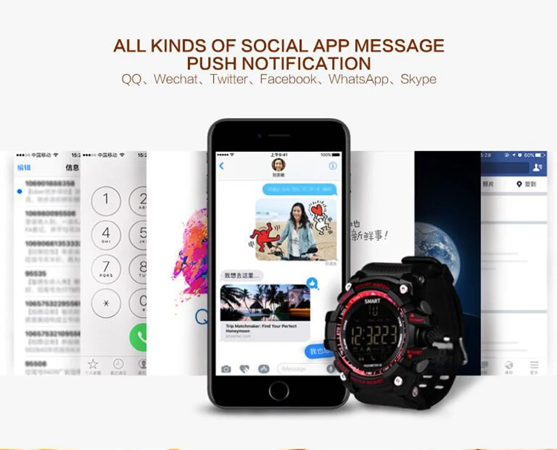 Smart Watch Men Sport Wristband Digital Watches Bluetooth Pedometer Call Message Reminder Waterproof Smart Watch for IOS Android (18)