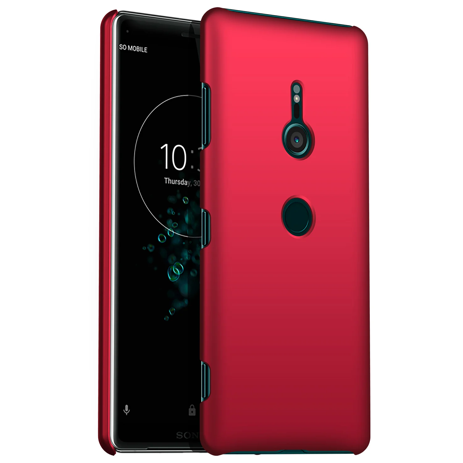 Компактный чехол для Sony Xperia XZ3 XZ2, ультратонкий минималистичный тонкий защитный чехол для телефона, задняя крышка для Sony Xperia XZ2 Premium - Цвет: Red