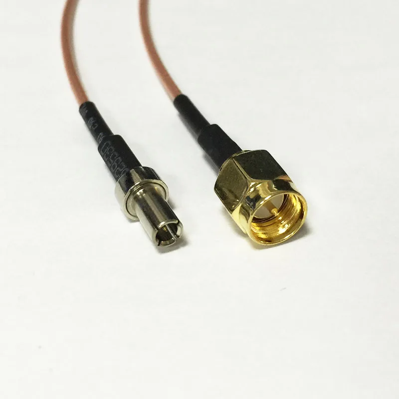 SMA Мужской переключатель TS9 мужской прямой кабель pigtail RG178 гибкий провод 15 см 6