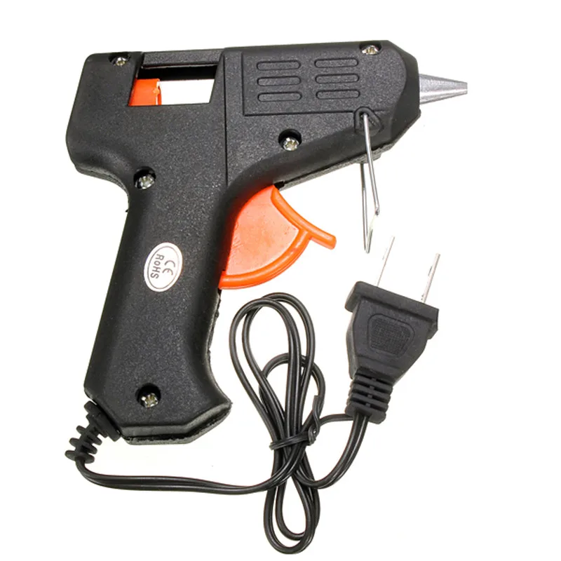 20W Hot Melt Glue Gun Electric Heating Sticks Trigger Art Craft Repair Tool Use 