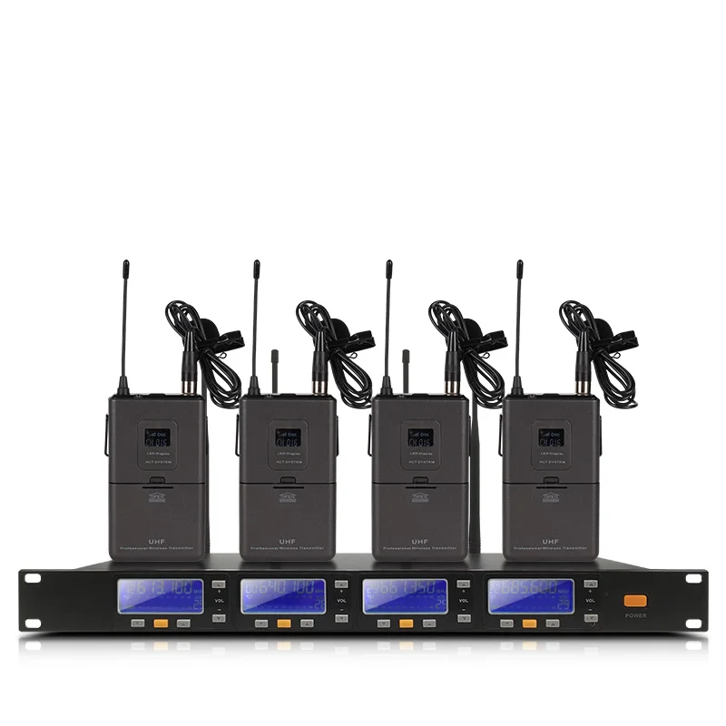Professional headsetwireless microphone system