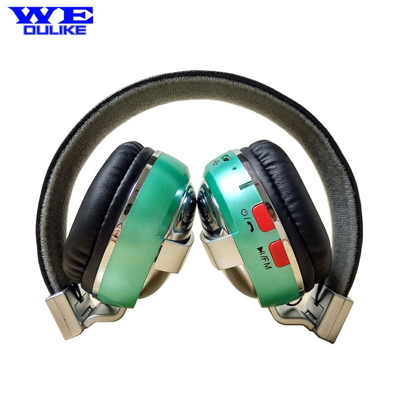 bilder für Wedulike Leder Stirnband Stereo Metall Drahtlose Bluetooth Kopfhörer Headset Kopfhörer Tf-karte Mp3-player bilder für Wedulike Leder Stirnband Stereo Metall Drahtlose Bluetooth Kopfhörer Headset Kopfhörer Tf-karte Mp3-player