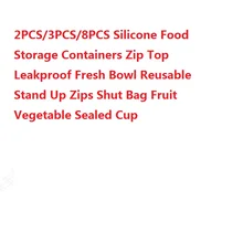 Кухонный Органайзер контейнер для еды многоразовая силиконовая пищевая сумка для дропшиппинг